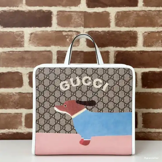 Hyper Peter tote bag dog Children's GUCCI print 0516